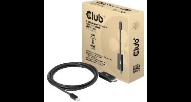 Club 3D mini DisplayPort 1.4 naar HDMI kabel