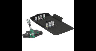 Wera Kraftform Kompakt 400 RA Set 2, 9-delige dopsleutel