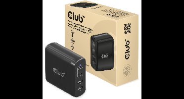 Club 3D Travel Charger 100W GaN technologie oplader
