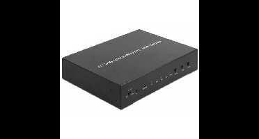 DeLOCK KVM 4-in-1 Multiview Switch 4x HDMI met USB kvm-switch