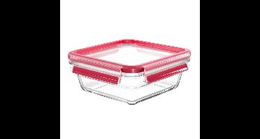 Emsa Clip & Close Glazen vershoudbakje, 0,8 L doos