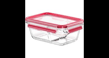 Emsa Clip & Close Glazen vershoudbakje, 0,8 L doos