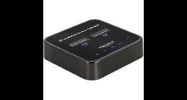 DeLOCK M.2 Docking Station for 2 x M.2 NVMe PCIe SSD with Clone function dockingstation