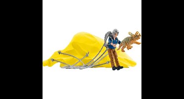 Schleich Dinosaurs - Dino parachute-reddingsbrigade speelfiguur