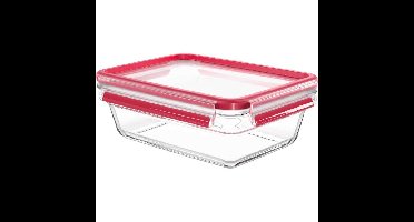 Emsa Clip & Close Glazen vershoudbakje 1,3 L doos