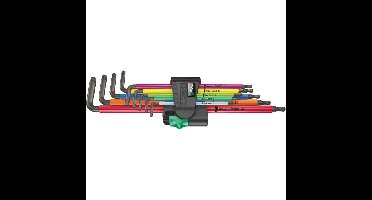 Wera Inbussleutelset TORX 967/9 TX XL Multicolour 1 schroevendraaier