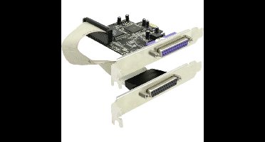 DeLOCK PCI Express kaart 2x Parallel interface kaart