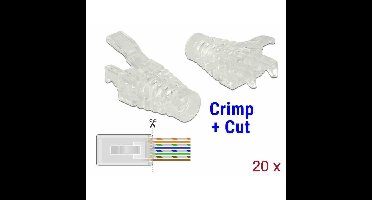 DeLOCK Knikbescherming voor RJ45 Crimp+Cut