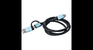 i-tec USB-C naar USB-C kabel met geïntegreerde USB-A 3.0 adapter