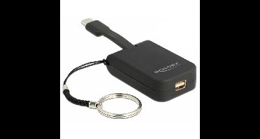 DeLOCK USB-C > mini-DisplayPort adapter sleutelhanger