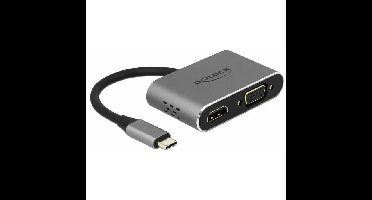 DeLOCK USB-C > HDMI + VGA adapter