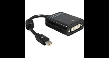 DeLOCK Mini-DisplayPort (male) naar DVI-I (female) adapter