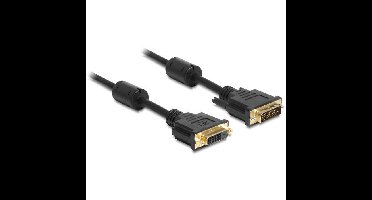 DeLOCK DVI (24+1) (male) > DVI (24+1) (female) verlengkabel