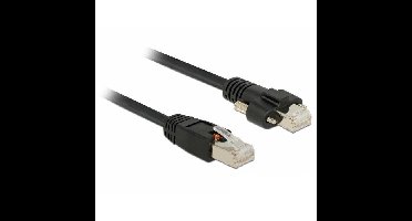 DeLOCK RJ45 plug > RJ45 plug met schroeven Cat.6 SSTP kabel