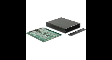 DeLOCK 2x M.2 Key B SATA > SuperSpeed USB 10 Gbps (USB 3.1 Gen 2) met RAID externe behuizing