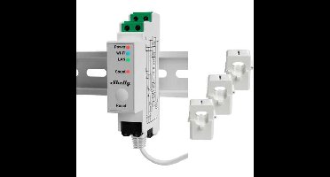 Shelly Pro 3EM-120A energiebesparing