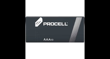 Duracell Procell Alkaline Constant Power AAA-batterijen
