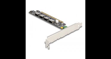 DeLOCK PCI Express x16 Card to 4 x internal SFF-8654 4i NVMe netwerkadapter
