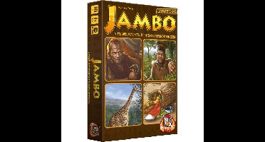 White Goblin Games Jambo: Nieuwe Avonturen en Ontmoetingen Kaartspel