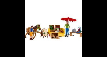 Schleich Farm World - Mobiele farmstand speelfiguur