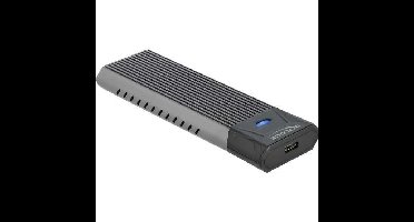 DeLOCK Externe USB Type-C combo behuizing voor M.2 NVMe PCIe of SATA SSD externe behuizing