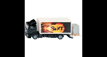 SIKU Super - MAN LKW vrachtwagen met gesloten opbouw en laadklep modelvoertuig