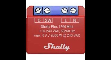 Shelly Plus 1PM Mini relais