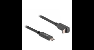 DeLOCK USB-C 3.2 Gen 1 naar USB-C 90° kabel