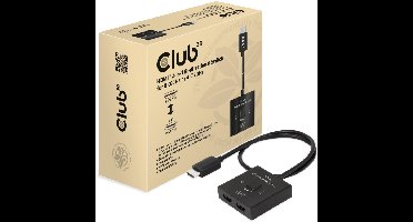 Club 3D HDMI switch 2-in-1 bi-directional for 8K60Hz or 4K120Hz
