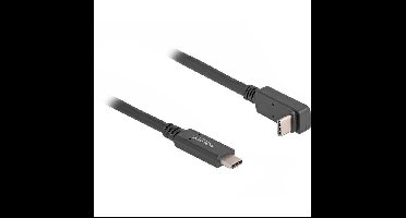 DeLOCK USB-C 3.2 Gen 1 naar USB-C 90° kabel