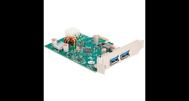 DeLOCK PCI Express x1 Card to 1 x external USB Type-C female PD 30 W + 2 x external USB Type-A female USB 5 Gbps usb-controller