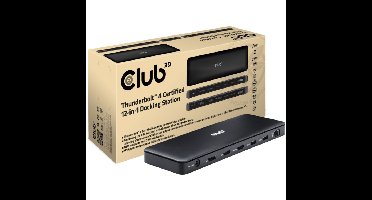 Club 3D Thunderbolt 4 12-in-1 Dock dockingstation