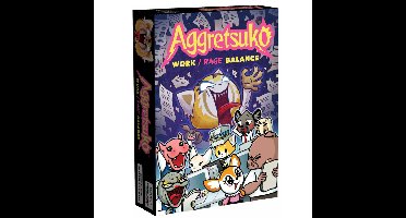 European Player Network Aggretsuko: Work/Rage Balance Kaartspel