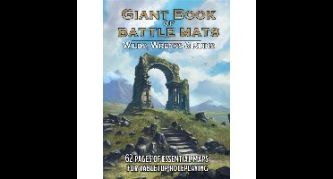 European Player Network The Giant Book of Battle Mats: Wilds, Wrecks & Ruins boek