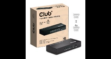 Club 3D HDMI Splitter 1x > 4x HDMI 4K 120Hz