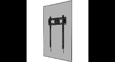 Neomounts WL30-750BL18P vlakke portrait wandsteun bevestiging