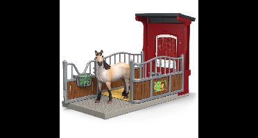 Schleich Farm World - Ponybox met mustangmerrie speelfiguur