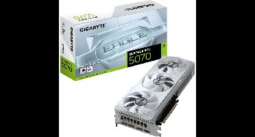 GIGABYTE GeForce RTX 5070 EAGLE OC ICE SFF 12G grafische kaart
