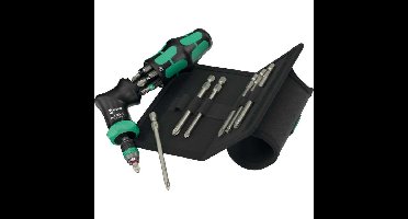 Wera Kraftform Kompakt Pistol RA -R 2, 13-delig bitset