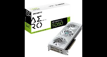 GIGABYTE GeForce RTX 5060 AERO OC 8G grafische kaart