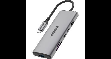 Sitecom 5 in 1 USB-C Multiport Adapter dockingstation