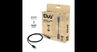 Club 3D DisplayPort 1.4 to HDMI 4K60Hz kabel adapter
