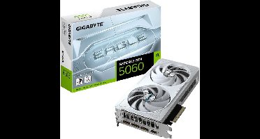 GIGABYTE GeForce RTX 5060 EAGLE OC ICE 8G grafische kaart