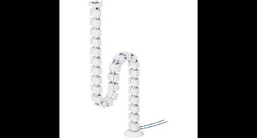 Neomounts ADS06-132WH Kabelgeleider - magnetische bevestiging - universeel kabelgeleiding