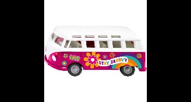 SIKU Super - VW T1 Samba met Flower Power design modelvoertuig