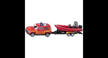 SIKU Land Rover Defender met boot modelvoertuig