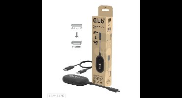 Club 3D Wireless USB-C to HDMI Transmitter and Receiver adapter