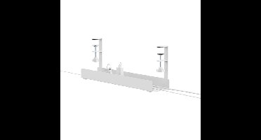Neomounts ADS07-121WH Kabelgoot kabelkanaal