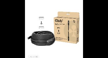 Club 3D Full-Feature USB-C kabel, 15m