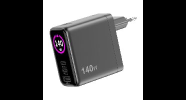 Sitecom 140W GaN Power Delivery oplader met led-scherm